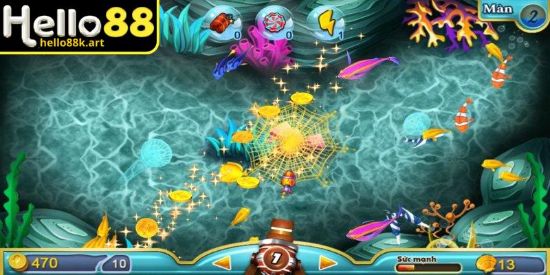 Nắm vững các quy tắc giúp bạn tiêu diệt cá nhanh hơn, tích lũy xu hiệu quả