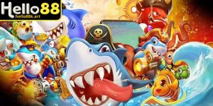 Các loại cá trong game có giá trị điểm khác nhau