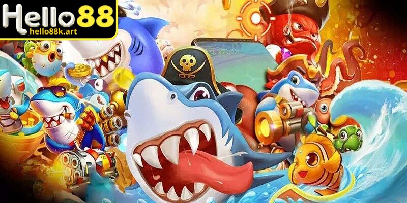 Các loại cá trong game có giá trị điểm khác nhau