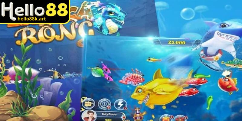 Bắn cá rồng online - Phiên bản nâng cấp của bắn cá đổi thưởng tại HELLO88