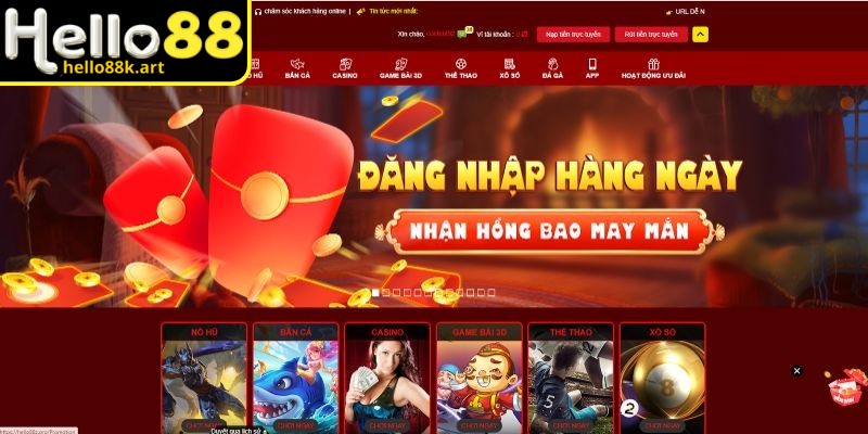 Đăng nhập HELLO88 siêu nhanh chóng và dễ dàng
