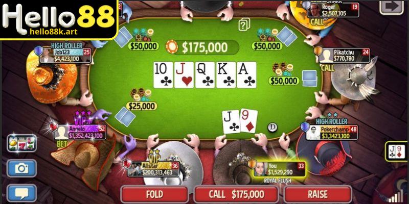 Tùy vào thế bài để đưa ra hành động đúng đắn