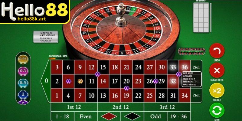 Chiến thuật đặt cược roulette hiệu quả cao